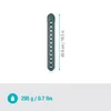 combisystem-Geräteleiste Flex (dunkelgrau/türkis) Produktbild-Vorschau 3
