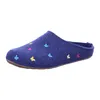 Haflinger Damen Hausschuh Pantoffel Wollfilz Stickerei Produktbild-Vorschau 10