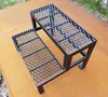 2 Stufen Stahltreppe Außentreppe Freistehend Breite 60 cm Produktbild-Vorschau 9