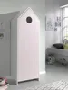 CASAMI Schrank mit 1 Tür pink, Rillenprofil senkrecht, Produktbild-Vorschau 5