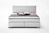 Boxspringbett 160x200 cm LORETO-114 in Weiß, Härtegrad H2 - Produktbild-Vorschau 6