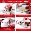 Spielzeug-Flugzeug mit 12 Stadtautos & Rennstrecke Rennbahn Produktbild-Vorschau 6