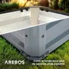 AREBOS Bac potager surélevé en métal 240x90x79 cm – Voir les images du produit 5