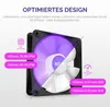 NZXT F120 RGB Core Computer case Fan 12 cm Black 1 pc(s) Anteprima dell’immagine prodotto 4