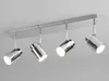 Lampa sufitowa do łazienki ANGELO srebrny Trio 880400406 Podgląd zdjęcia produktu 5