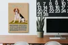 Holzschild Spruch 20x30cm Beagle Hund gutmütig liebt jeden Produktbild-Vorschau 5