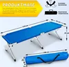 Lettino da campeggio XL 210cm lettino da campeggio letto Anteprima dell’immagine prodotto 4
