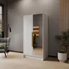 Drehtürenschrank LARO 100 cm Moderner Kleiderschrank mit Produktbild-Vorschau 1