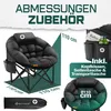 KESSER® Campingstuhl faltbar 150kg Klappstuhl mit Kissen, Produktbild-Vorschau 8