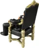A statue of Don Vito Corleone sitting in a chair, viewed from the back and side. Náhľad obrázku produktu