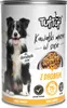 Hundefutter nass - Fleischstücke mitgeflügel - 9,96kg - Produktbild-Vorschau 2
