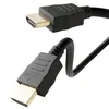 A close-up shot of two HDMI connectors and cables against a white background. Produktbild-Vorschau