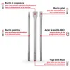 EINHELL SDS-Max Meißel-Set 190110, 400 mm, 3-teilig Produktbild-Vorschau 12