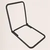 A 3D rendering of a black metal chair frame against a light gray background. Podgląd zdjęcia produktu