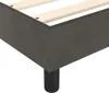 vidaXL Box spring bed frame dark grey 90x200 cm velvet Náhľad obrázku produktu 6