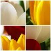 Wanduhr - Quadrat - Glasuhr - Tulpen Vase Blumenstrauß - Produktbild-Vorschau 8