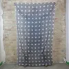 Baumwolltuch - Pareo - Sarong - Sterne - grau-weiß Produktbild-Vorschau 4