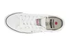 A top-down view of a white Dockers sneaker. Produktbild-Vorschau