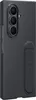 A close-up, side view of a black phone case with a kickstand. Náhľad obrázku produktu