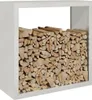 vidaXL Étagère à bois de chauffage 100x40x100 cm Acier Voir les images du produit 3