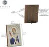 Saint Spiridon icône en bois 10x12cm chrétien orthodoxe Voir les images du produit 2