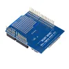 A blue circuit board with gold pins on a white background. Náhled obrázku produktu