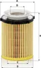 A technical drawing of an oil filter with dimensions indicated by letters and lines. Anteprima dell’immagine prodotto