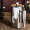 1000ml French Press Kaffeemaschine Edelstahl doppelwandig Produktbild-Vorschau 12