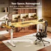 SANODESK QS1 Scrivania regolabile in altezza 200x80 cm Anteprima dell’immagine prodotto 2