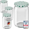 25x WELLGRO Einmachgläser 550ml – Schraubdeckel TO82 Produktbild-Vorschau 1