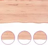 vidaXL Stolová deska 140x50x(2-4) cm z masivního dřeva s Náhled obrázku produktu 3