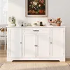 BEALIFE Sideboard 140x40x83 cm mit 4 Türen & 1 Schublade | Produktbild-Vorschau 6