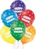 Luftballons Happy Birthday Latex bunt 10 Stück Produktbild-Vorschau 1