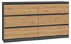 Topeshop M6 140 ANT/ART KPL, Anthrazit, Eiche, 6 Produktbild-Vorschau 8