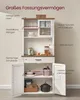 VASAGLE Sideboard mit Beleuchtung und Ladestation, Produktbild-Vorschau 7