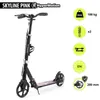 HyperMotion Skyline Pink - trottinette pliable en aluminium Voir les images du produit 2