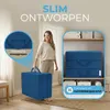 ELONEO Opklapbare matrassen, gastenmatrassen, 3-delige Productafbeelding-voorbeeld 4
