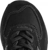 A close-up view of the toe area of a black New Balance sneaker. Náhľad obrázku produktu