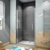 100x195cm Duschkabine Duschabtrennung Schwingtür Nischentür Produktbild-Vorschau 1