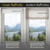 Rollo Raffrollo Ivora Premium Klemmfix 50x130cm Weiß Produktbild-Vorschau 5