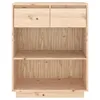 Beistellschrank 60x34x75 cm Massivholz Kiefer Produktbild-Vorschau 5