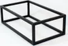 Wandkonsole Schwarz 60x35x19 cm – Waschtisch Halterung aus Produktbild-Vorschau 2