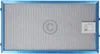 A close-up, top-down view of a metal grease filter for a kitchen hood. Produktbild-Vorschau