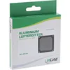 InLine Lüftergitter, Aluminium Filter, 80x80mm, schwarz, Produktbild-Vorschau 3