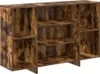 vidaXL Kredens dąb wędzony 120x30x75 cm materiał Podgląd zdjęcia produktu 2