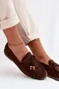 Damenschuhe Mit Fransen Und Perlen Schokoladen Teressa 40 Produktbild-Vorschau 7