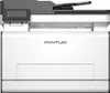 A front view of a Pantum multi-function printer. Produktbild-Vorschau