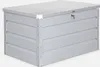 Baule da giardino in metallo, 285L, Grigio alluminio Anteprima dell’immagine prodotto 1