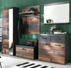 trendteam Garderobe 5-teilige Kombination Indy Graphit Grau Produktbild-Vorschau 11