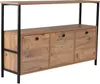Skye Decor, Solace - Pino Atlantico, Nero, Consolle, Pino Anteprima dell’immagine prodotto 6